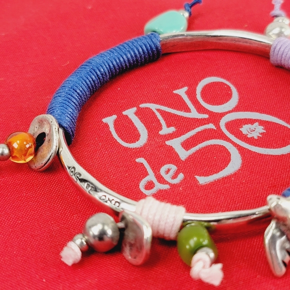 2012 Uno de 50 "La que lo ve" Bangle Bracelet - Picture 5 of 8
